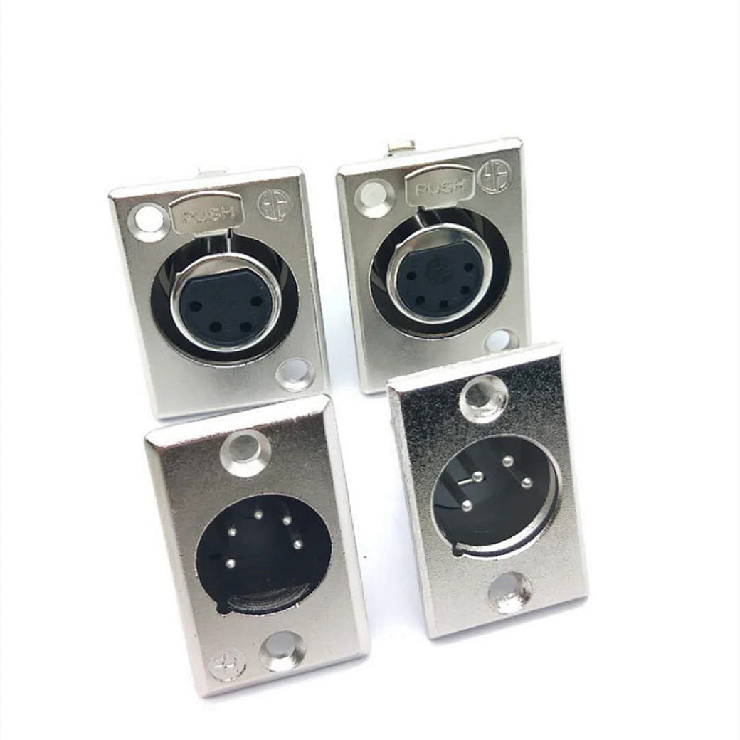 xlr connector 5 pin male and female
