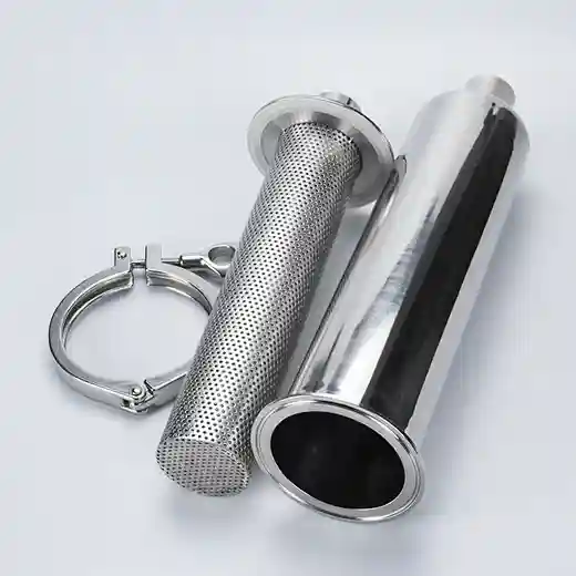 Sanitary Stainless Steel Butt Weld Welding Straight Filter