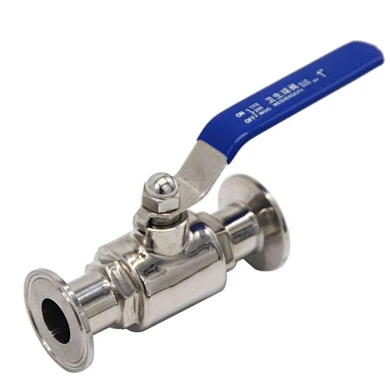 Sanitary Stainless Steel Clamped Ball Valve