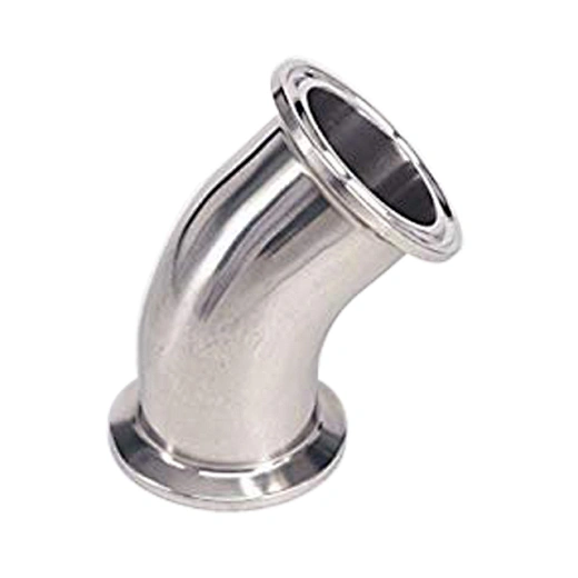 BPE Sanitary 45 Degree Clamp Short Elbow