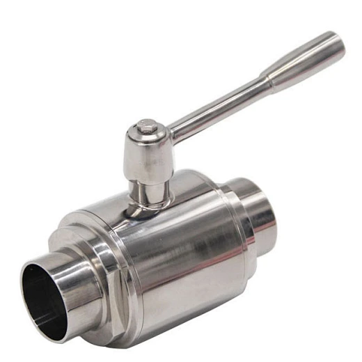 Santiary Stainless Steel 2-way Direct Way Ball Valve