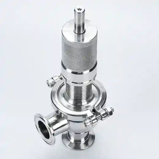 Sanitary Stainless Steel Clamp Relief Safety Valve