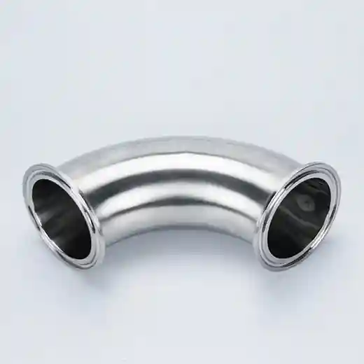 3A Sanitary Stainless Steel 90 Degree Clamp Elbow