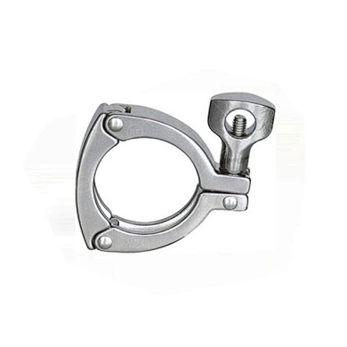Sanitary Stainless Steel 13MHHS ISO-3P Three Pieces Heavy Duty Clamp