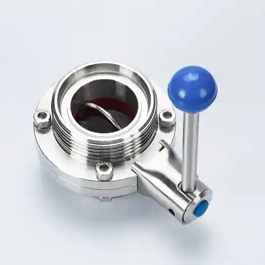 Santiary butterfly valve