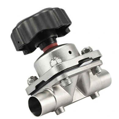 Sanitary Stainless Steel Welding Diaphragm Valve