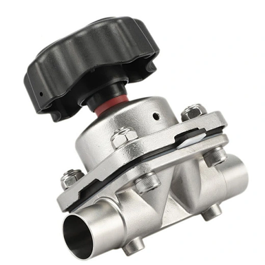 Sanitary Stainless Steel Welding Diaphragm Valve