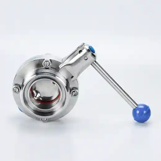 Santiary butterfly valve