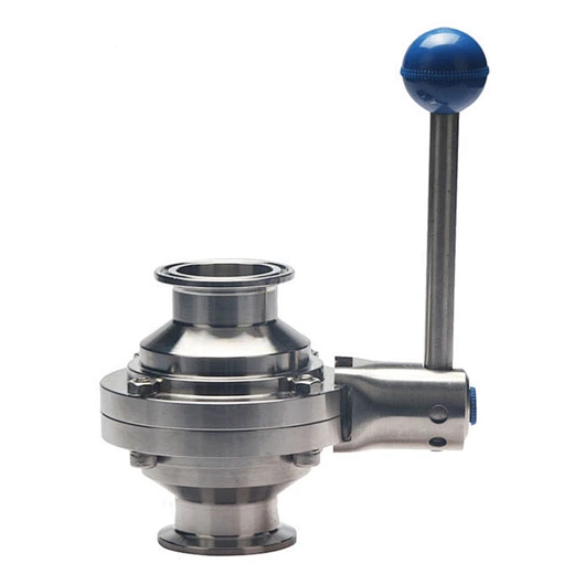 Sanitary Stainless Steel Tri-clamp Butterfly Ball Valve