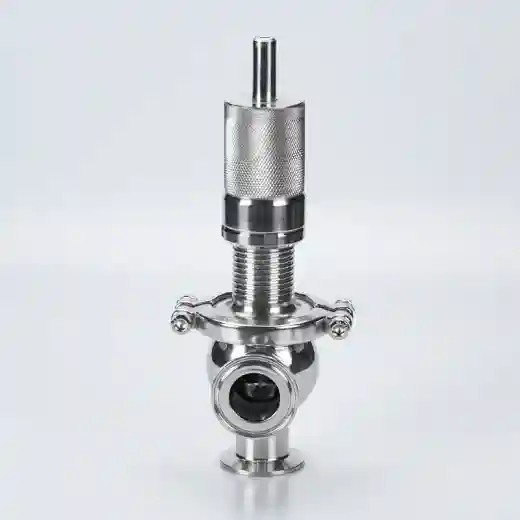 Sanitary Stainless Steel Clamp Relief Safety Valve