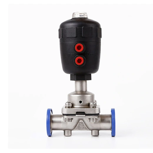 Hygienic Stainless Steel Tri Clamp Clamped Diaphragm Valve