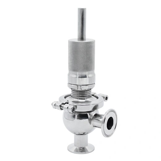 Sanitary Stainless Steel Clamp Relief Safety Valve