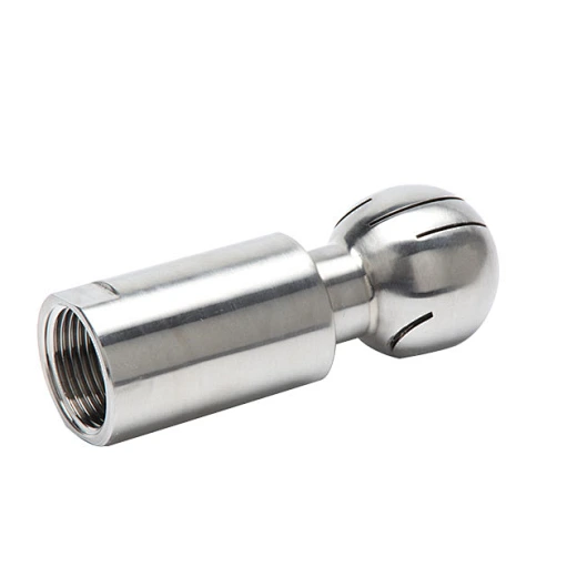 Sanitary Stainless Steel Thread Rotary Spray Ball