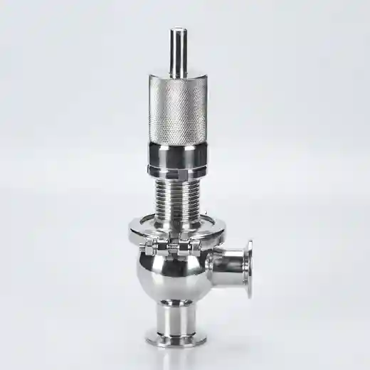 Sanitary Stainless Steel Clamp Relief Safety Valve