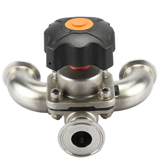 Sanitary Stainless Steel U Type Clamp Diaphragm Valve