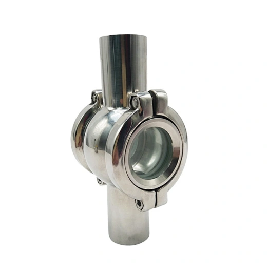 Sanitary Stainless Steel Cross Sight Glass