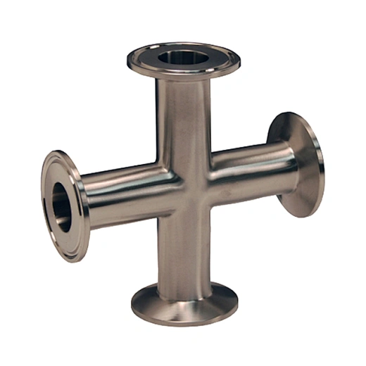 BPE Sanitary Stainless Steel Clamp Cross