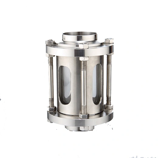Sanitary Stainless Steel Welded Sight Glass With SS Cover