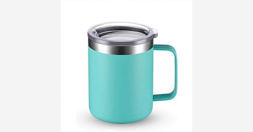 Doyoung 12 Oz Travel Coffee Mug With Handle And Lid 0613