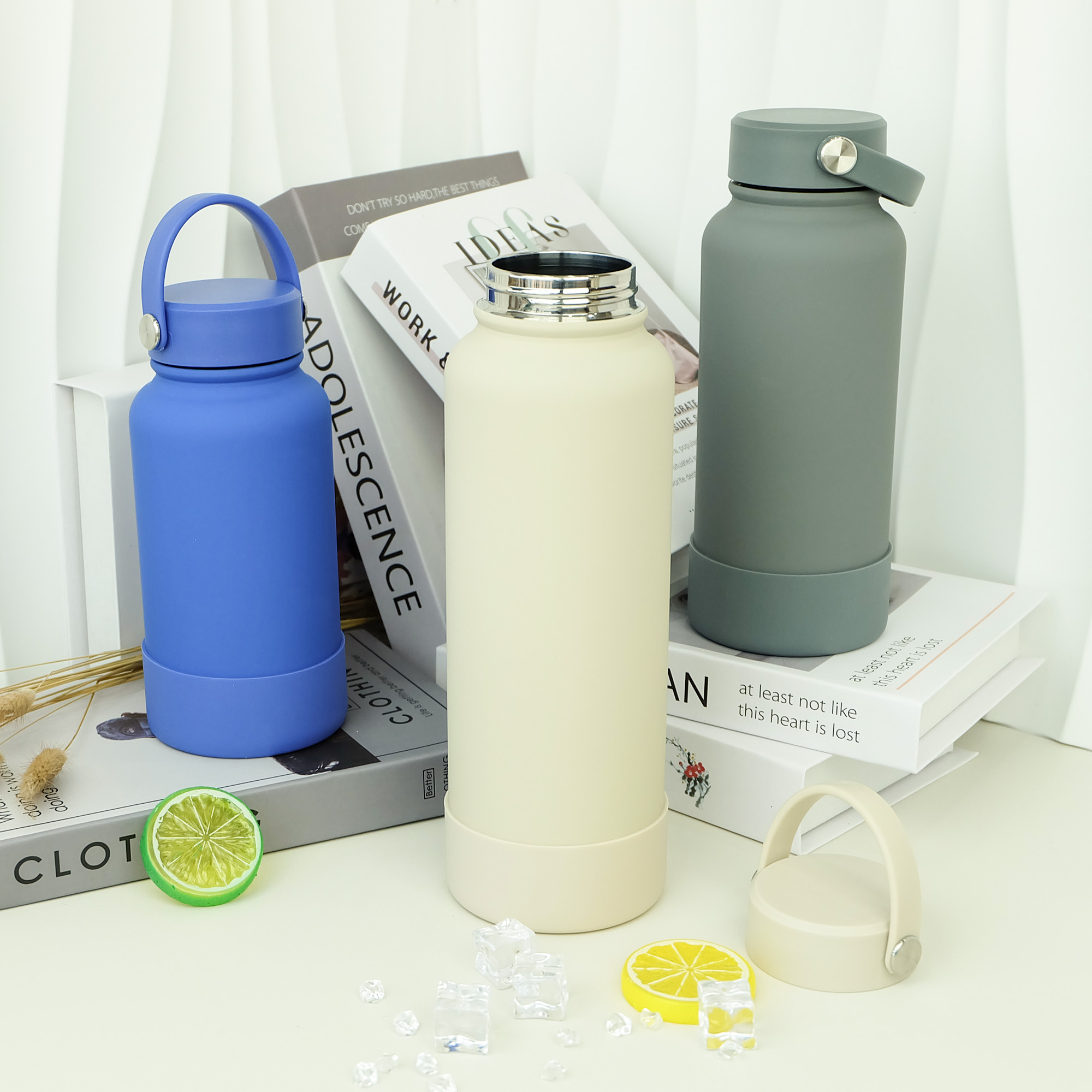 20oz rubber coating best insulated water bottleDoyoung