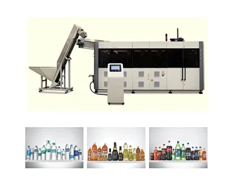 New Technology PET Stretch Blow Molding Machine, Model CP5 to CP9: 10,000 to 18,000bph