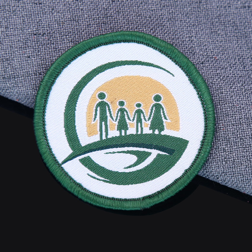 Custom woven label Embroidered Patches