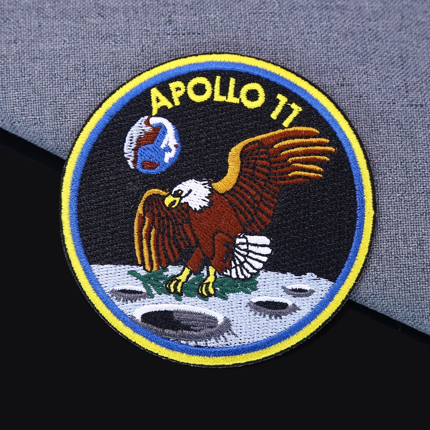 Custom APOLLO 11 Embroidered Patches
