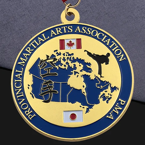 Custom Karate Medals Manufacturer