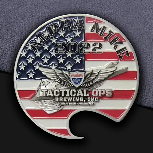 Tactical Ops Custom Challenge Coins