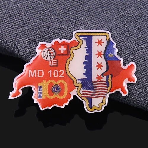 Sikce Offset Printed Lapel Pins