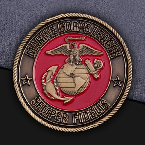 Custom Marine Corps Challenge Coins 