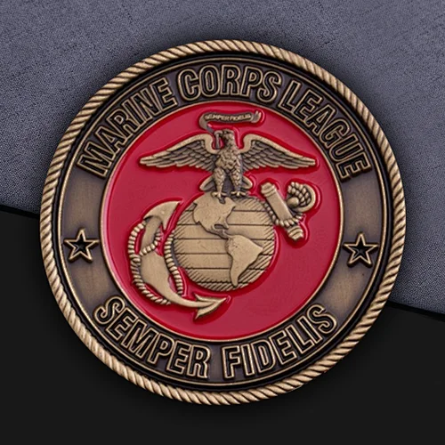Marine Corps League Custom Coins