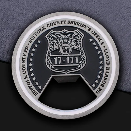 Suffolk County Police Custom Coins