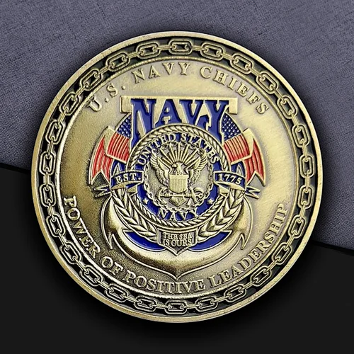 Navy Chiefs Custom Coins
