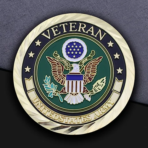 Veteran Custom Challenge Coins