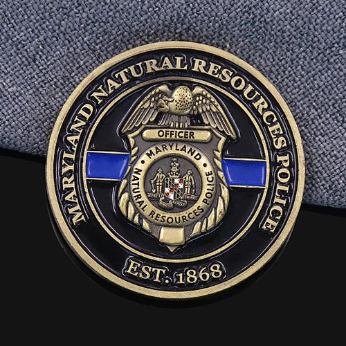 Natural Resources Police Custom Coins
