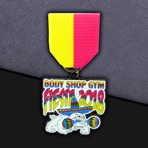 Body Shop Gym Custom Fiesta Medals