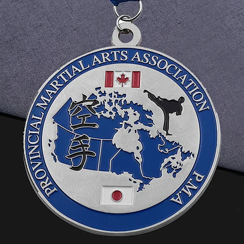 Japan VS Canada Karate Custom Medals