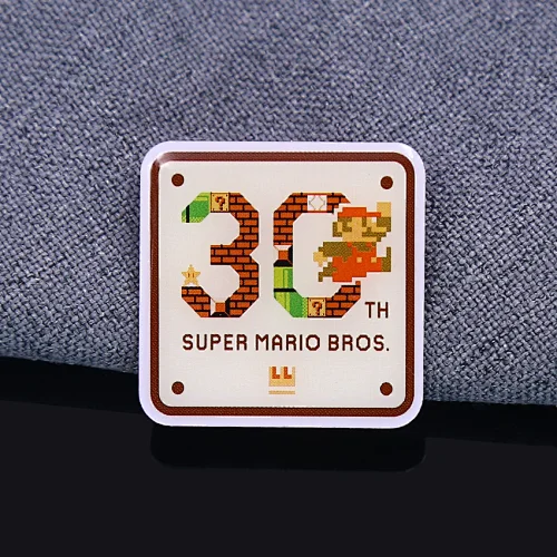Super Mario Bros Offset Printed Lapel Pins