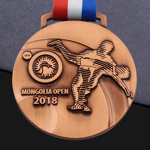 Custom Mongolia Karate Medals