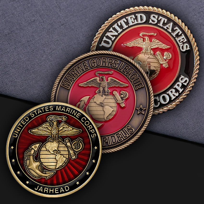 Marine Corps Challenge Coins