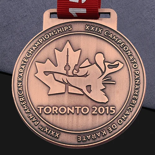 Toronto Taekwondo Custom Medals
