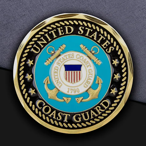 Coast Guard Custom Challenge Coins