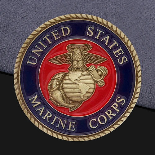 Marine Corps League Custom Challenge Coins | Challenge Coins Custom