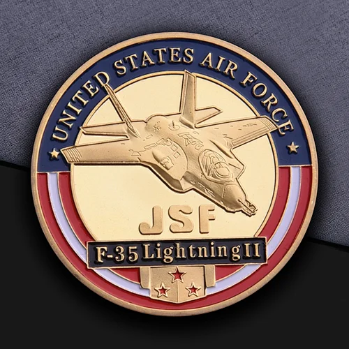 F35 Lightning Air Force Custom Coins