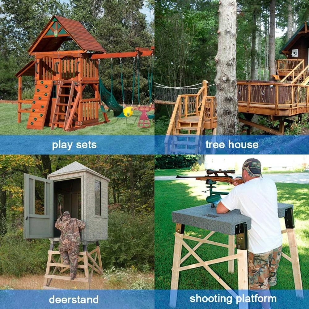 4x4 Hunting Blind Elevator Brackets for Deer Stands - Buy deer blind brackets, deer stand leg brackets, 4x4 elevator brackets Product on Surealong