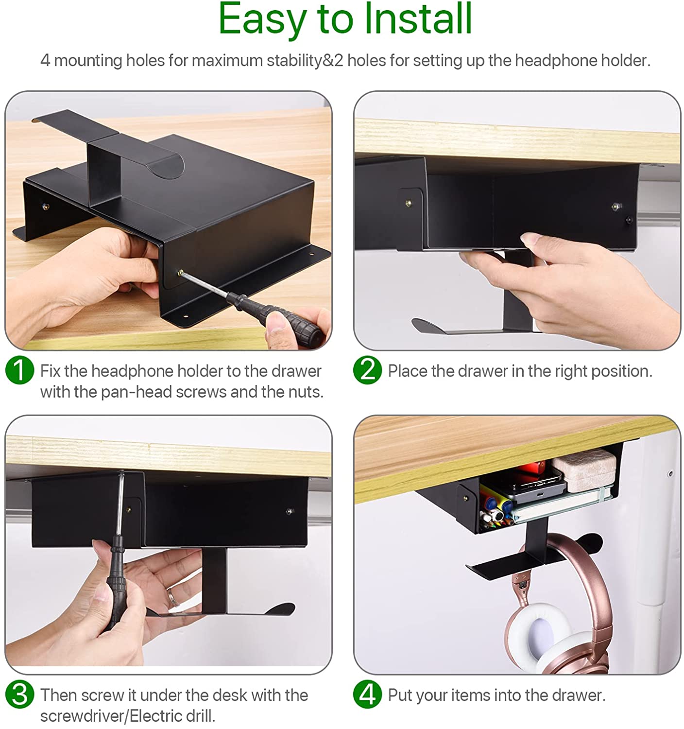 under table shelf for Standing Desk Work Station Gaming Battlestations Replaces Drawer Organizers for Office Holder