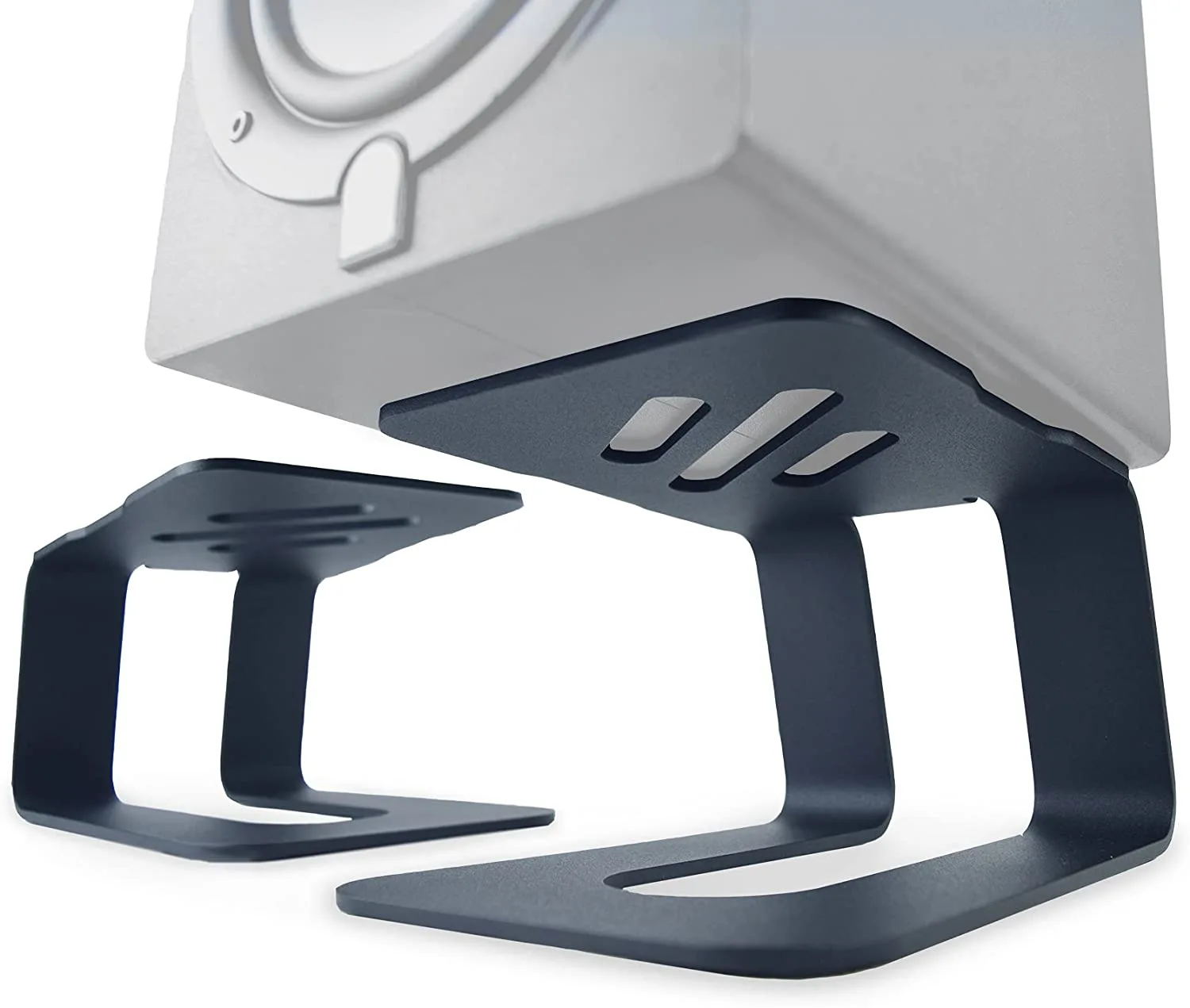 Metal Desktop Speaker Stand Professional Desktop Audio Stand for Computer Speakers