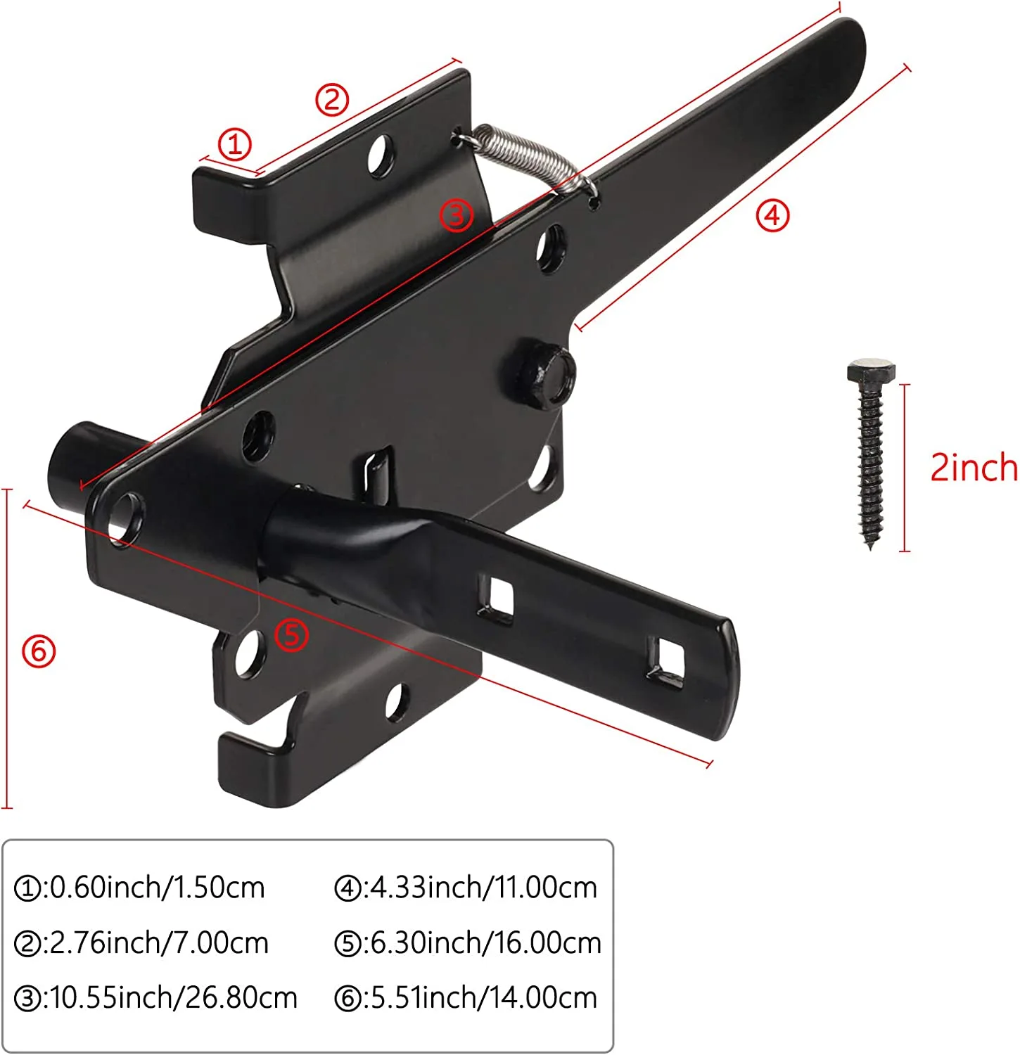 Heavy Duty Garden Fence Gate Latch - Buy gate latch hardware, Zauntorverriegelung, garden gate latch Product on Surealong