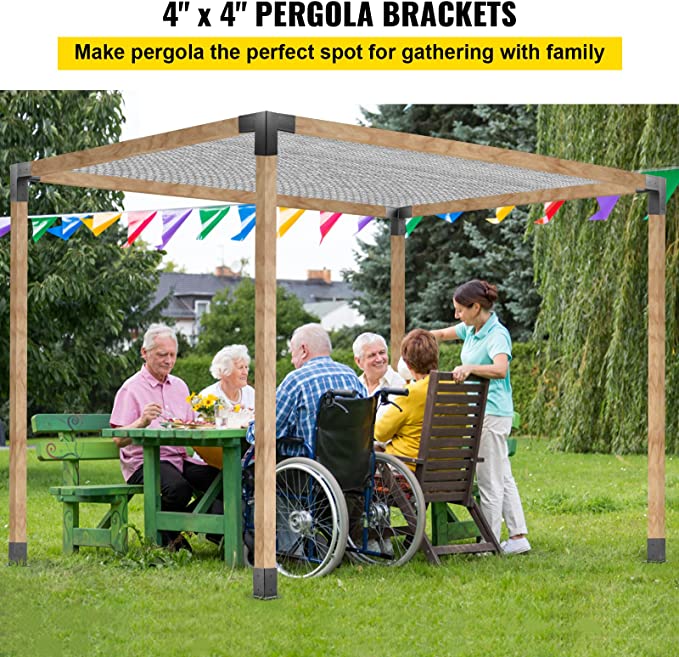pergola mounting brackets are commonly used in many places